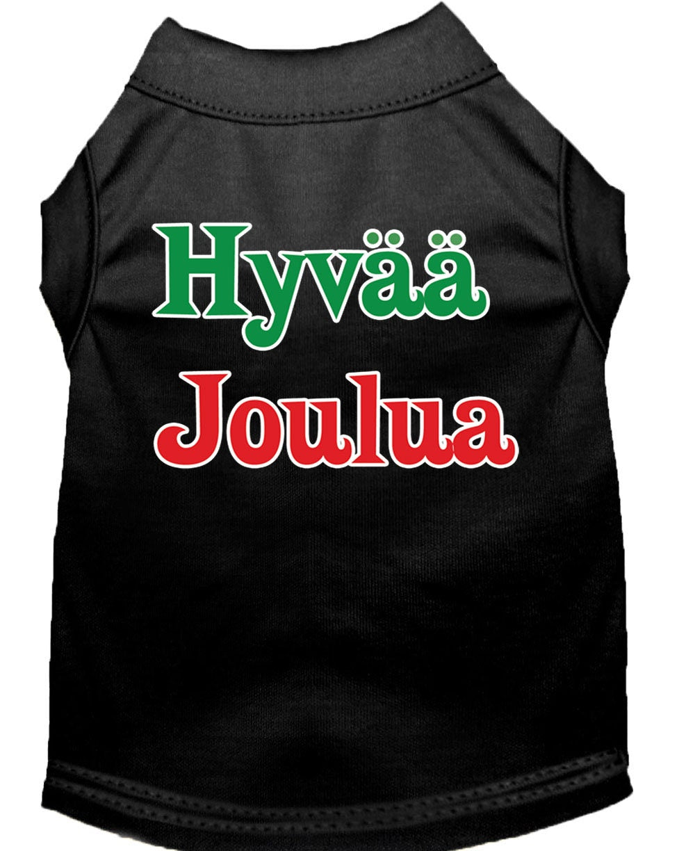 As You Wish Apparel – "Hyvaa Joulua" Christmas Pet Shirt