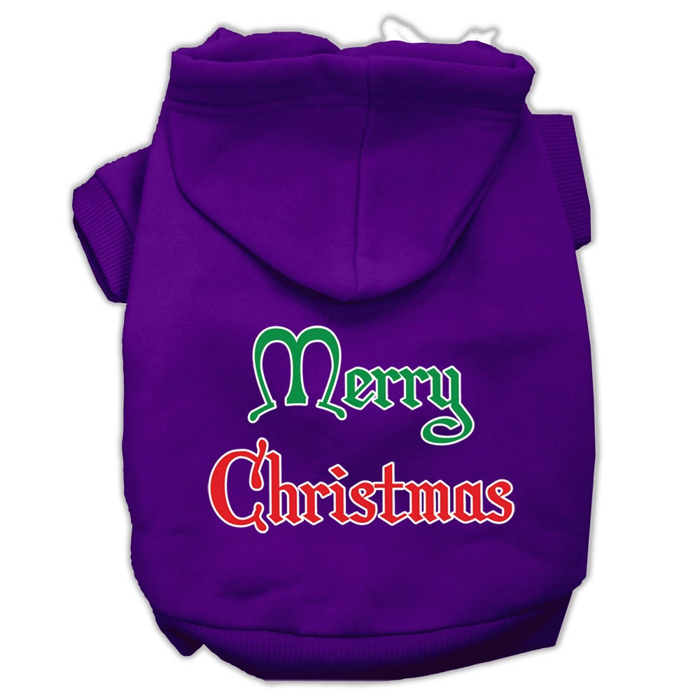 As You Wish Apparel – "Merry Christmas" Pet Hoodie