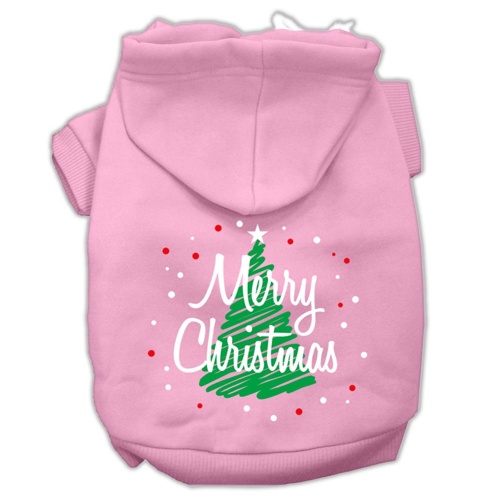 As You Wish Apparel – "Scribble Merry Christmas" Pet Hoodie