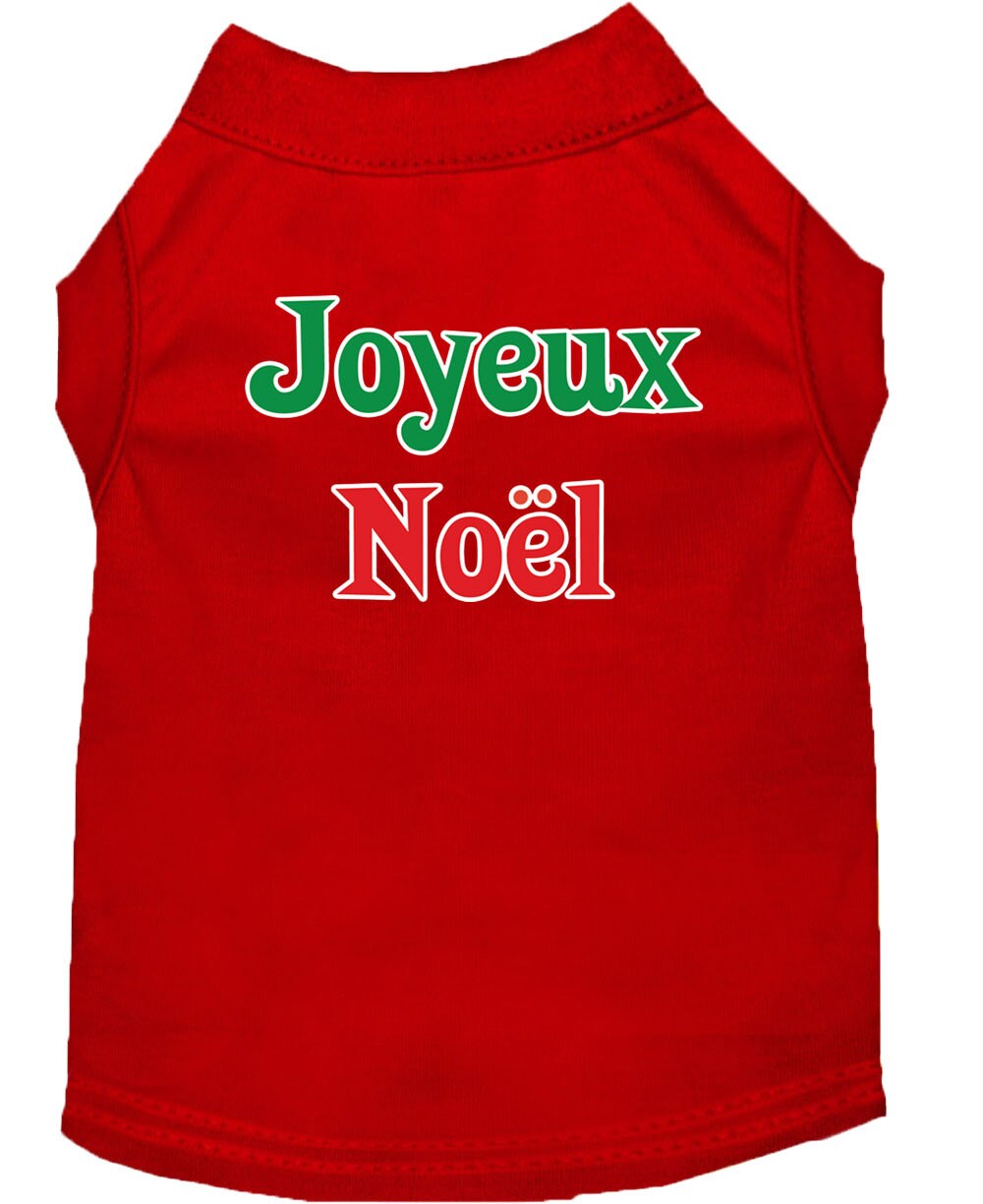 As You Wish Apparel – "Joyeux Noel" Christmas Pet Shirt