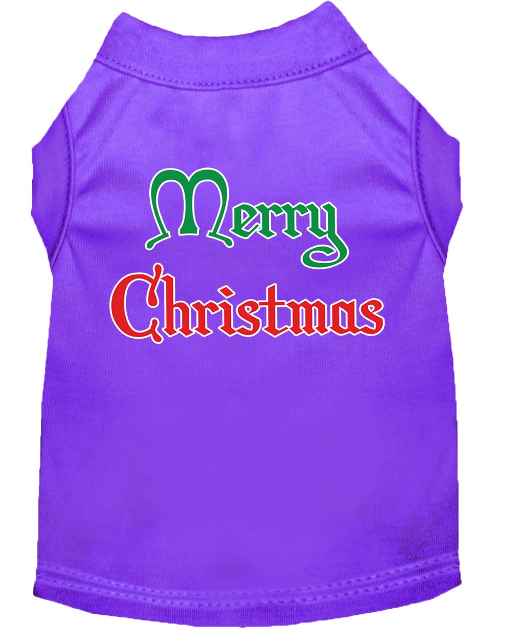 As You Wish Apparel – "Merry Christmas" Pet Shirt