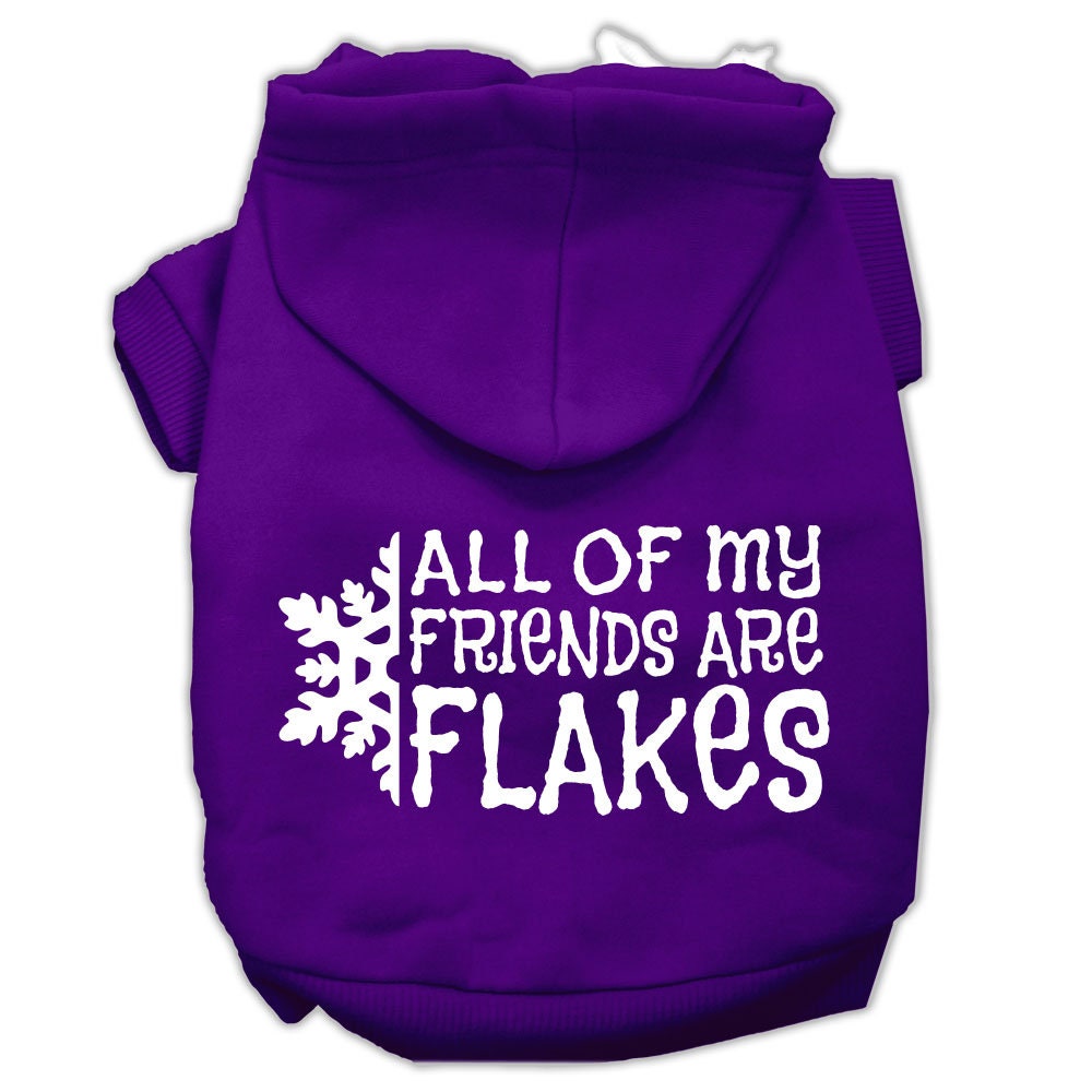As You Wish Apparel – "All Of My Friends Are Flakes" Christmas Pet Hoodie