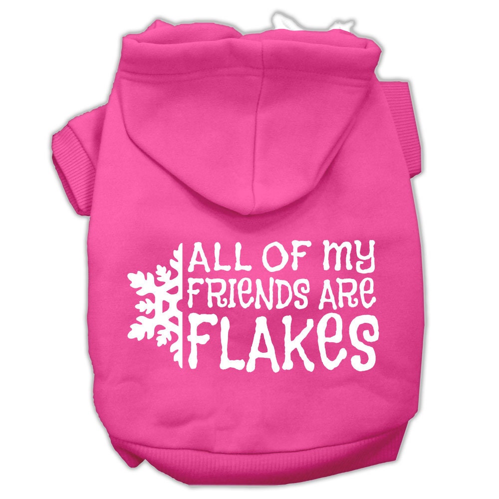 As You Wish Apparel – "All Of My Friends Are Flakes" Christmas Pet Hoodie