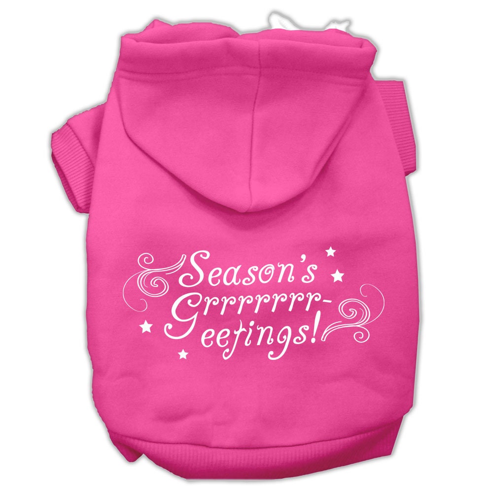 As You Wish Apparel – "Seasons Greetings" Christmas Pet Hoodie