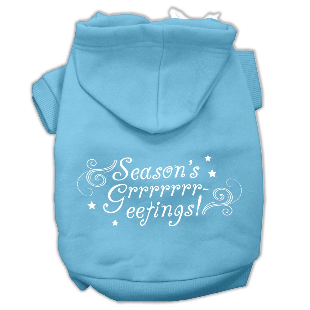 As You Wish Apparel – "Seasons Greetings" Christmas Pet Hoodie