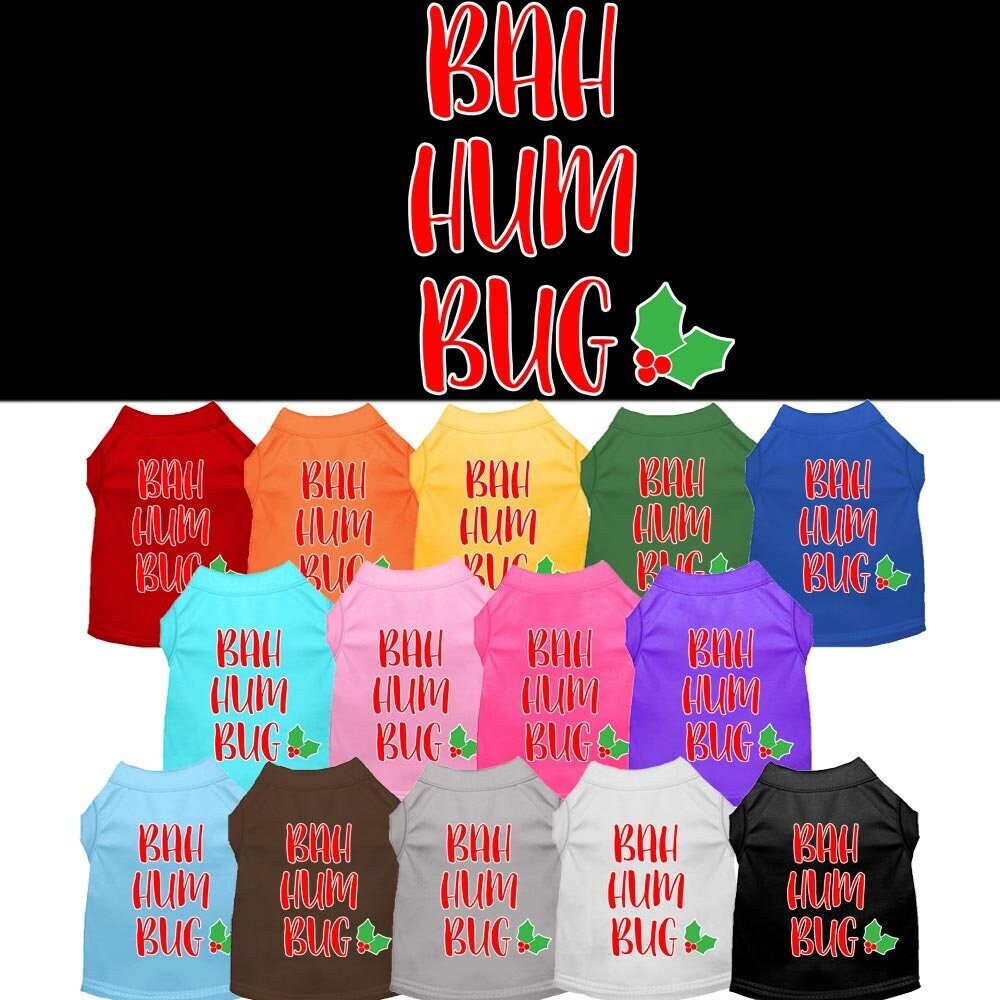 As You Wish Apparel – "Bah Humbug" Christmas Pet Shirt