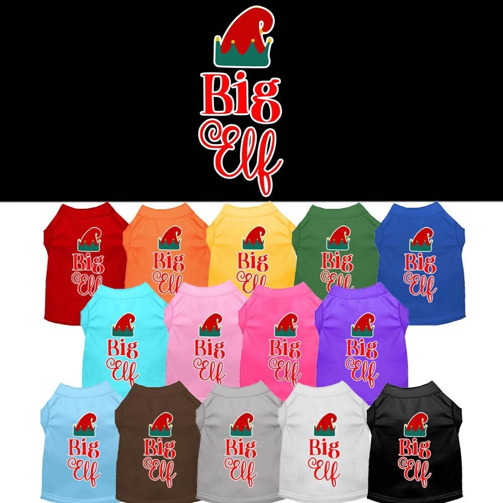 As You Wish Apparel – "Big Elf" Christmas Pet Shirt