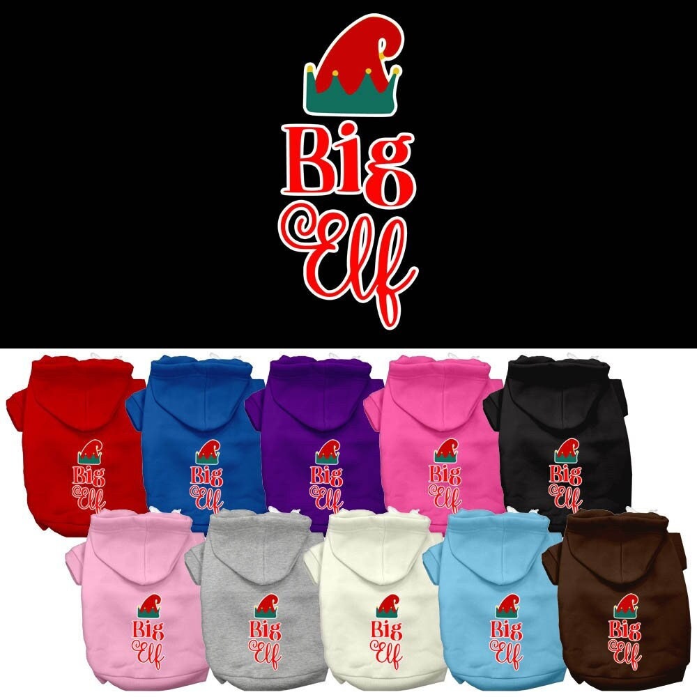 As You Wish Apparel – "Big Elf" Christmas Pet Hoodie
