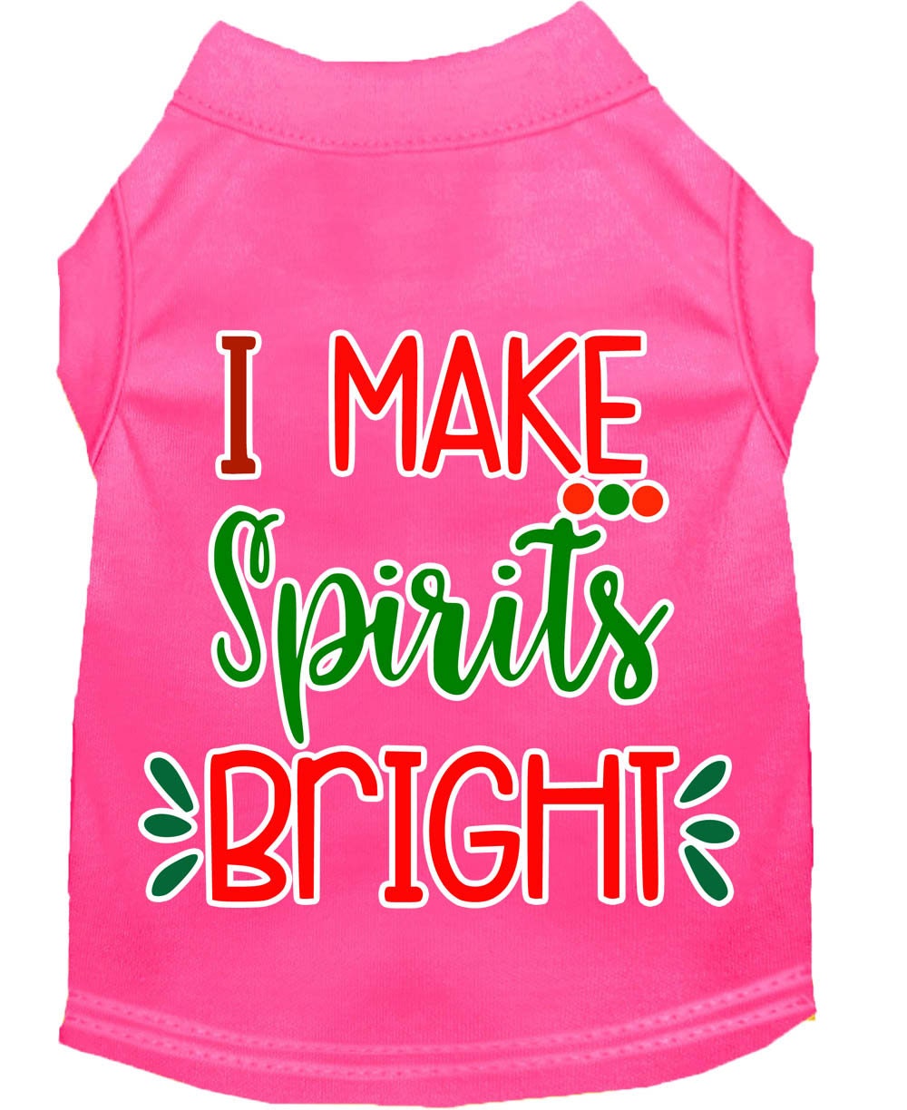 As You Wish Apparel – "I Make Spirits Bright" Christmas Pet Shirt