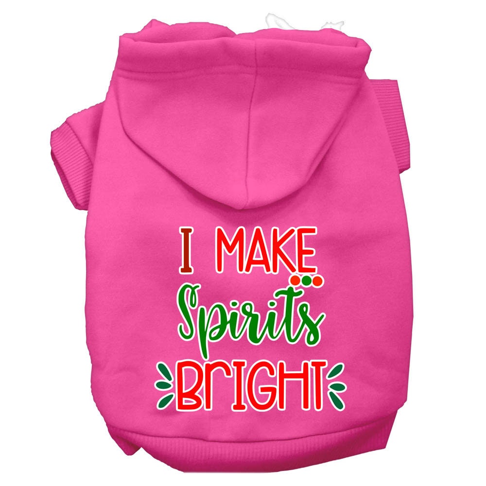 As You Wish Apparel – "I Make Spirits Bright" Christmas Pet Hoodie