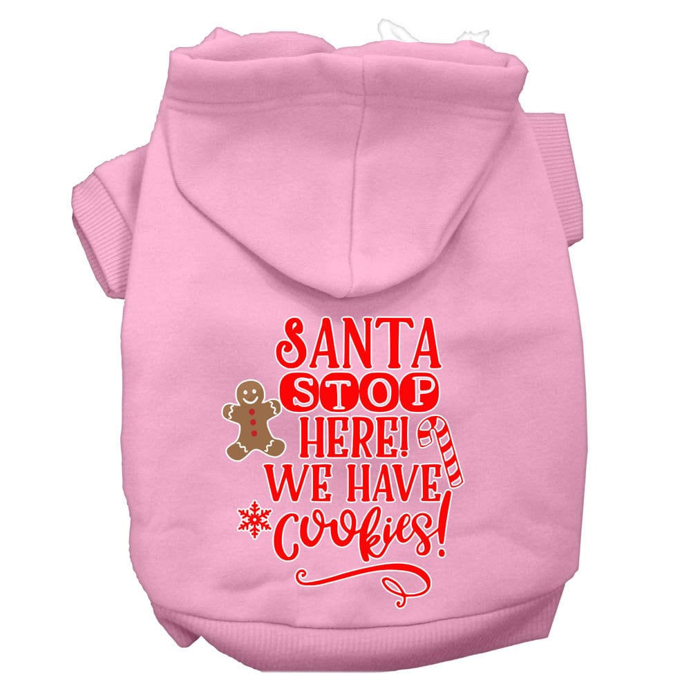 As You Wish Apparel – "Santa Stop Here, We Have Cookies" Christmas Pet Hoodie