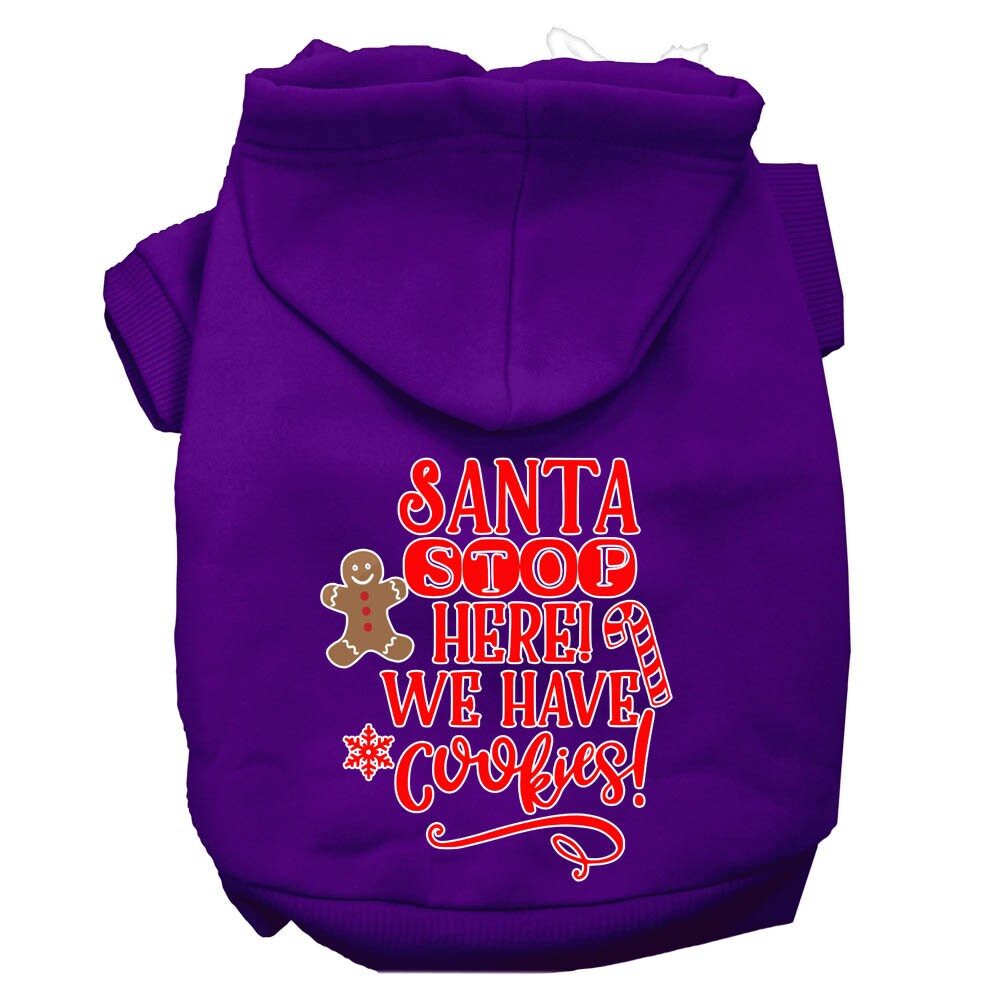 As You Wish Apparel – "Santa Stop Here, We Have Cookies" Christmas Pet Hoodie