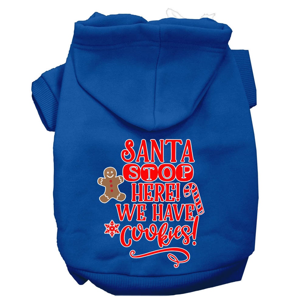 As You Wish Apparel – "Santa Stop Here, We Have Cookies" Christmas Pet Hoodie