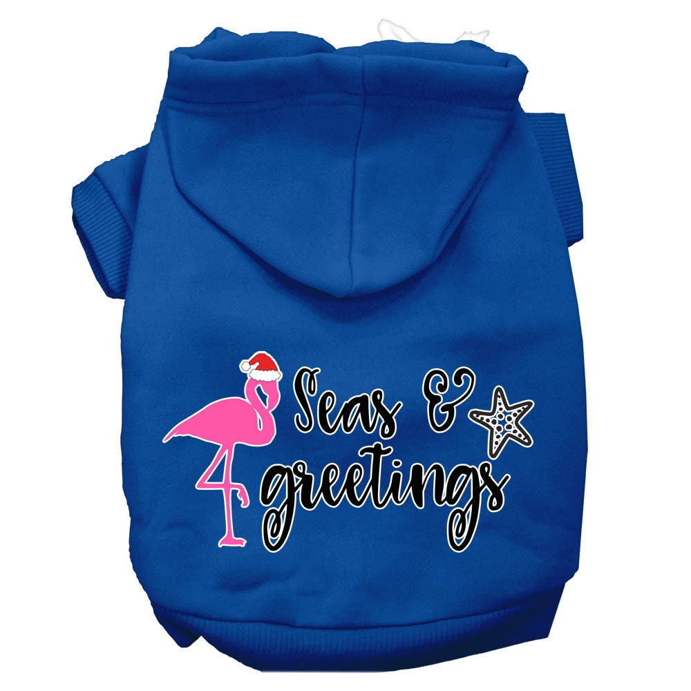 As You Wish Apparel – "Seas & Greetings" Christmas Pet Hoodie