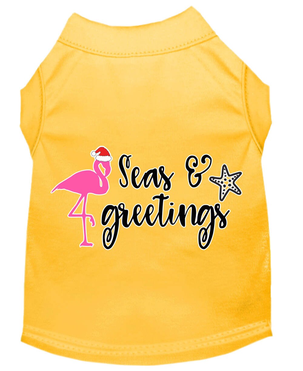 As You Wish Apparel – "Seas and Greetings" Christmas Pet Shirt