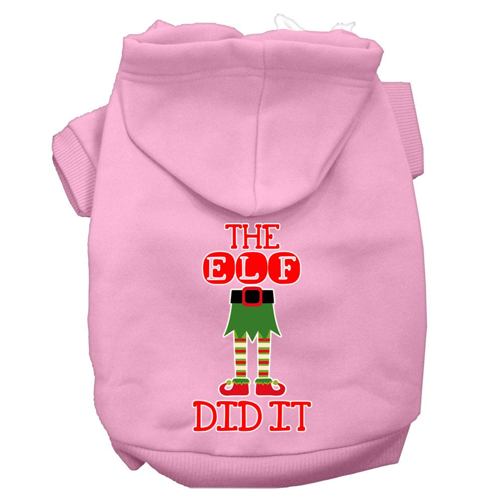 As You Wish Apparel – "The Elf Did It" Christmas Pet Hoodie