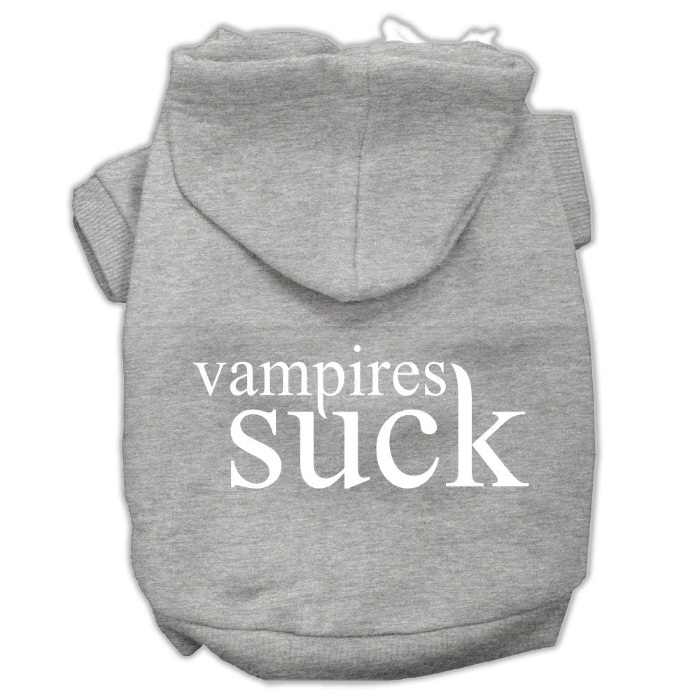 As You Wish Apparel "Vampires Suck" Halloween pet hoodie