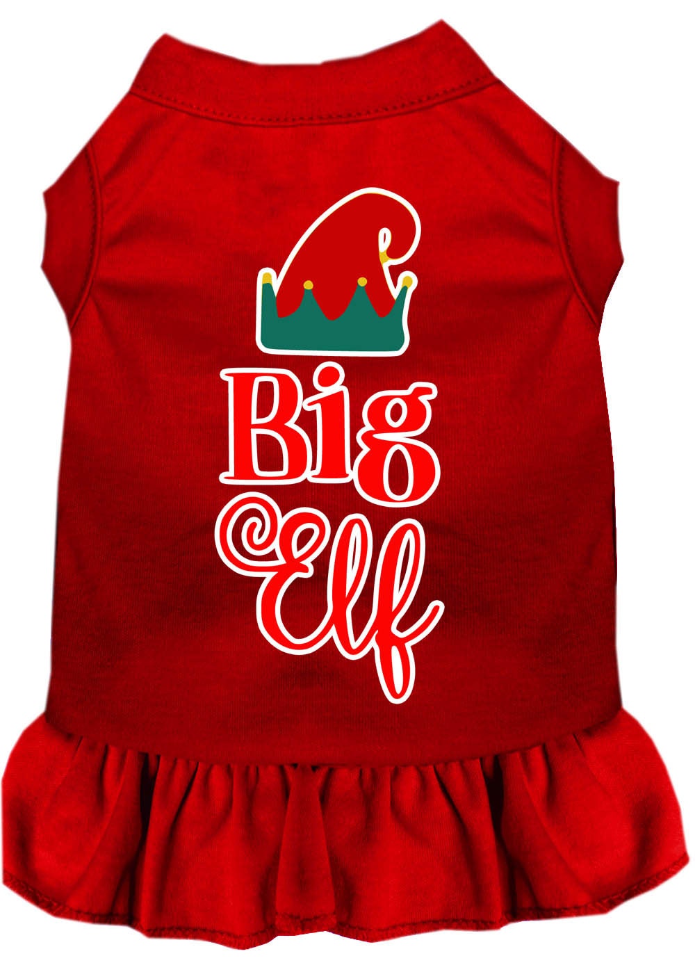 As You Wish Apparel – "Big Elf" Christmas Pet Dress
