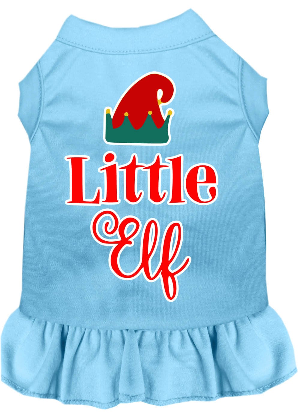 As You Wish Apparel – "Little Elf" Christmas Pet Dress