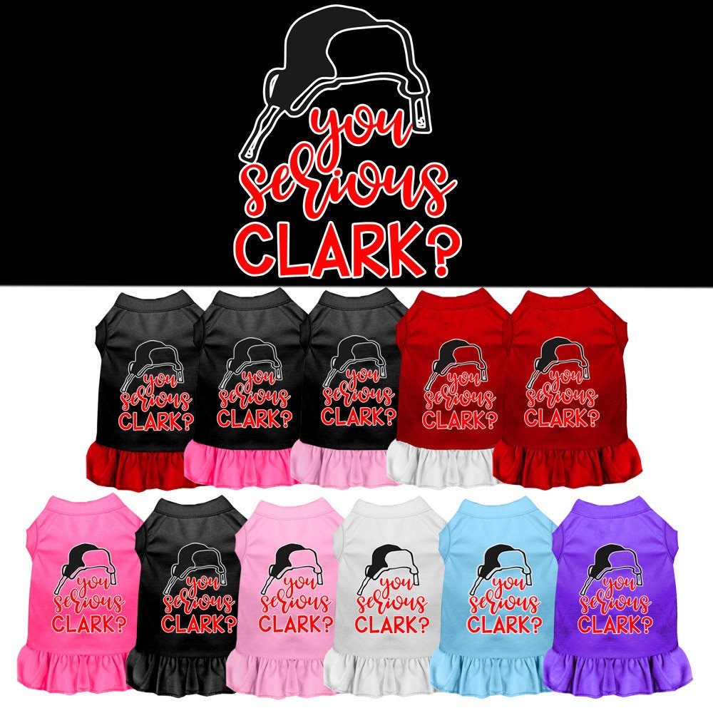 As You Wish Apparel – "You Serious Clark?" Christmas Pet Dress
