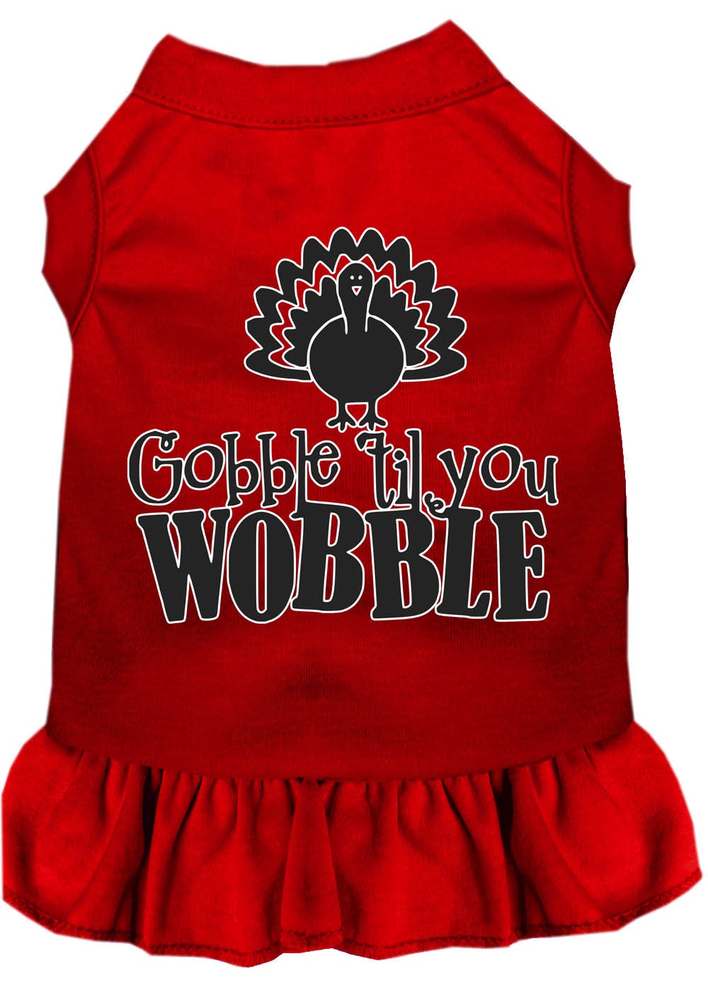 As You Wish Apparel – Thanksgiving Gobble Til You Wobble Pet Dress