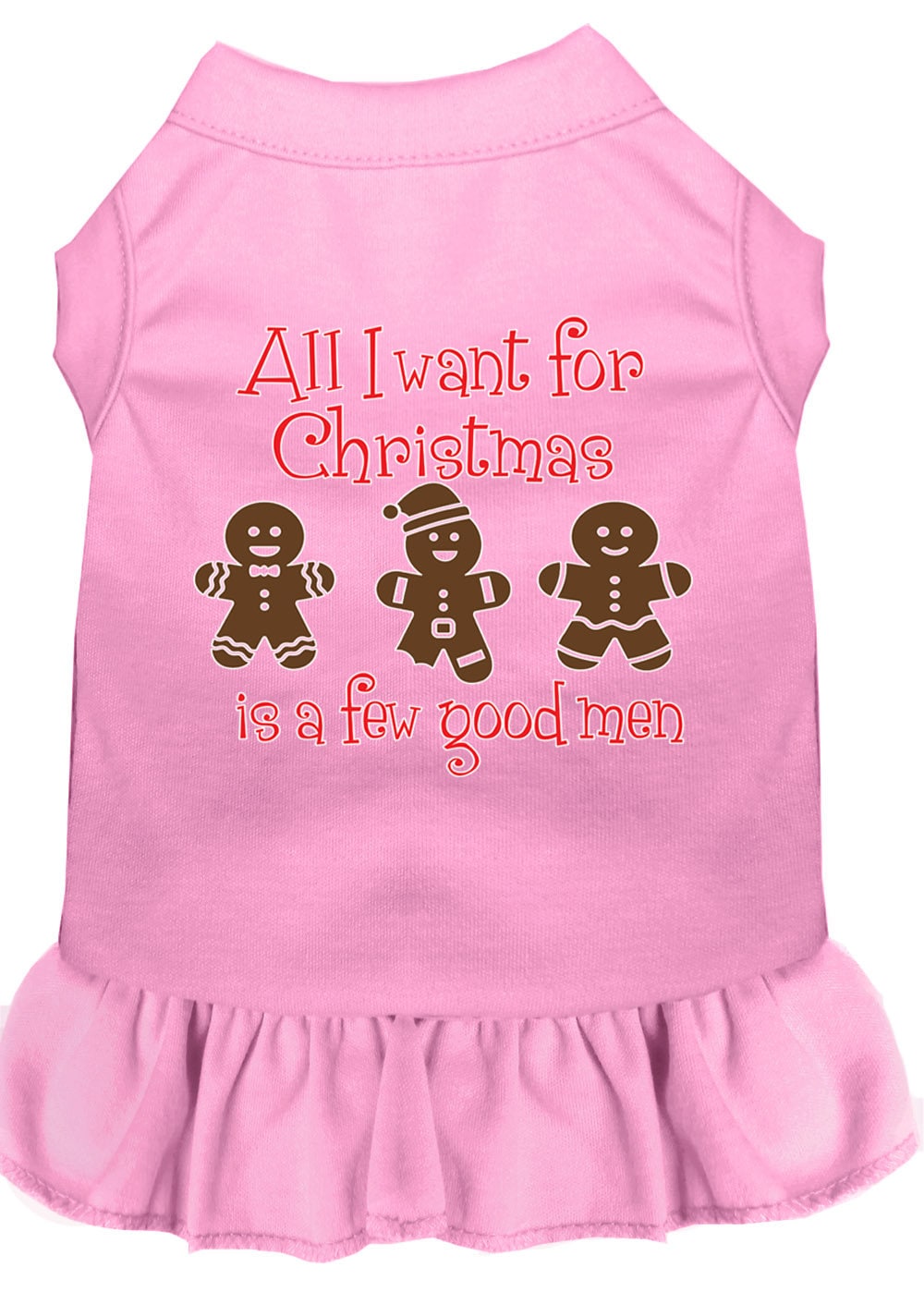As You Wish Apparel – "All I Want For Christmas Is A Few Good Men" Pet Dress
