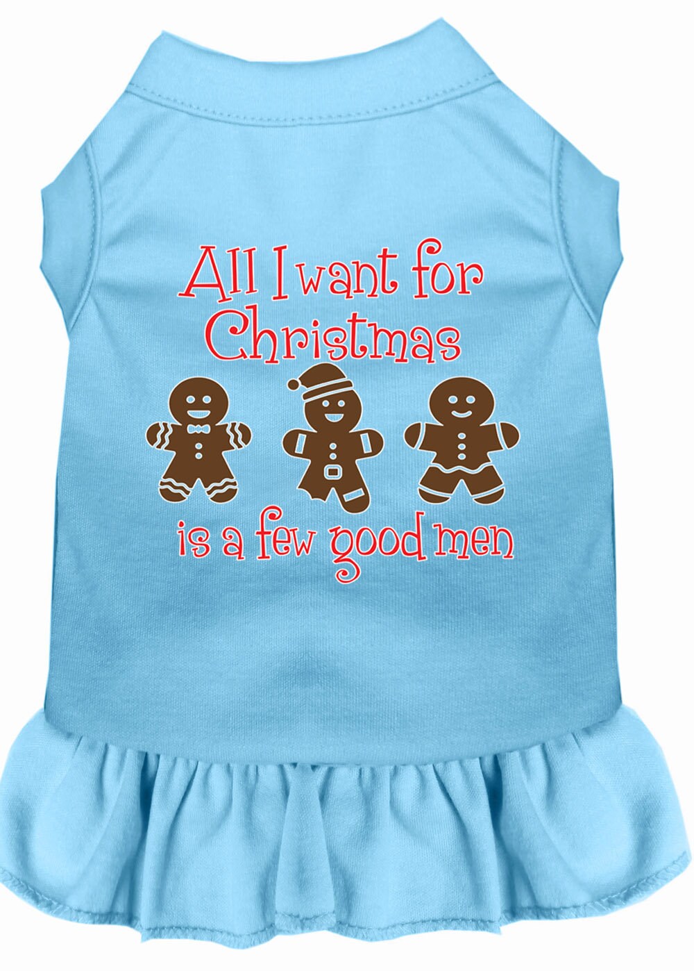 As You Wish Apparel – "All I Want For Christmas Is A Few Good Men" Pet Dress