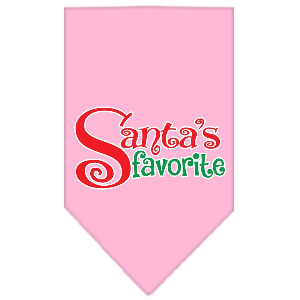 As You Wish Apparel – "Santas Favorite" Christmas Pet Bandana