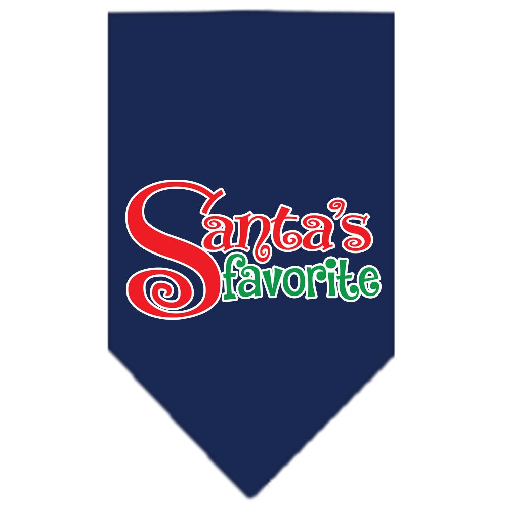 As You Wish Apparel – "Santas Favorite" Christmas Pet Bandana