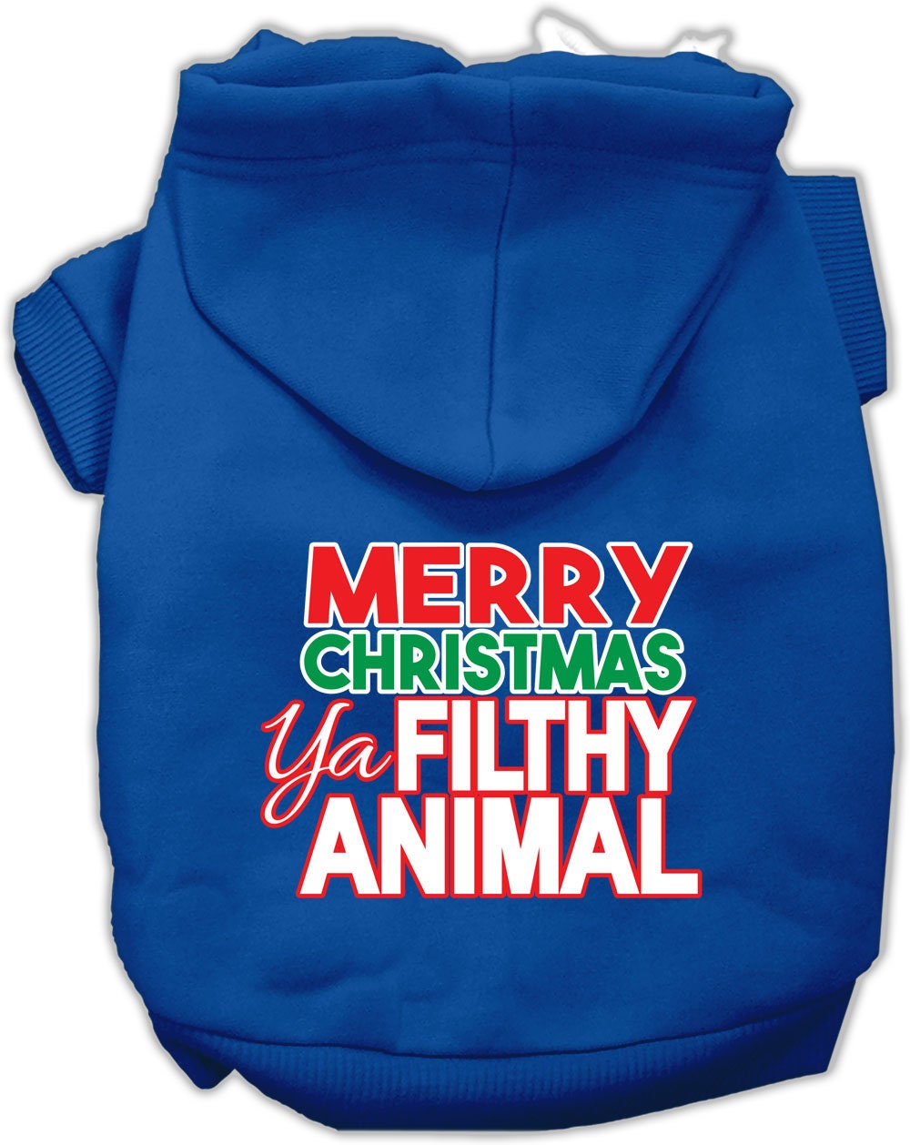 As You Wish Apparel – "Merry Christmas Ya Filthy Animal" Pet Hoodie