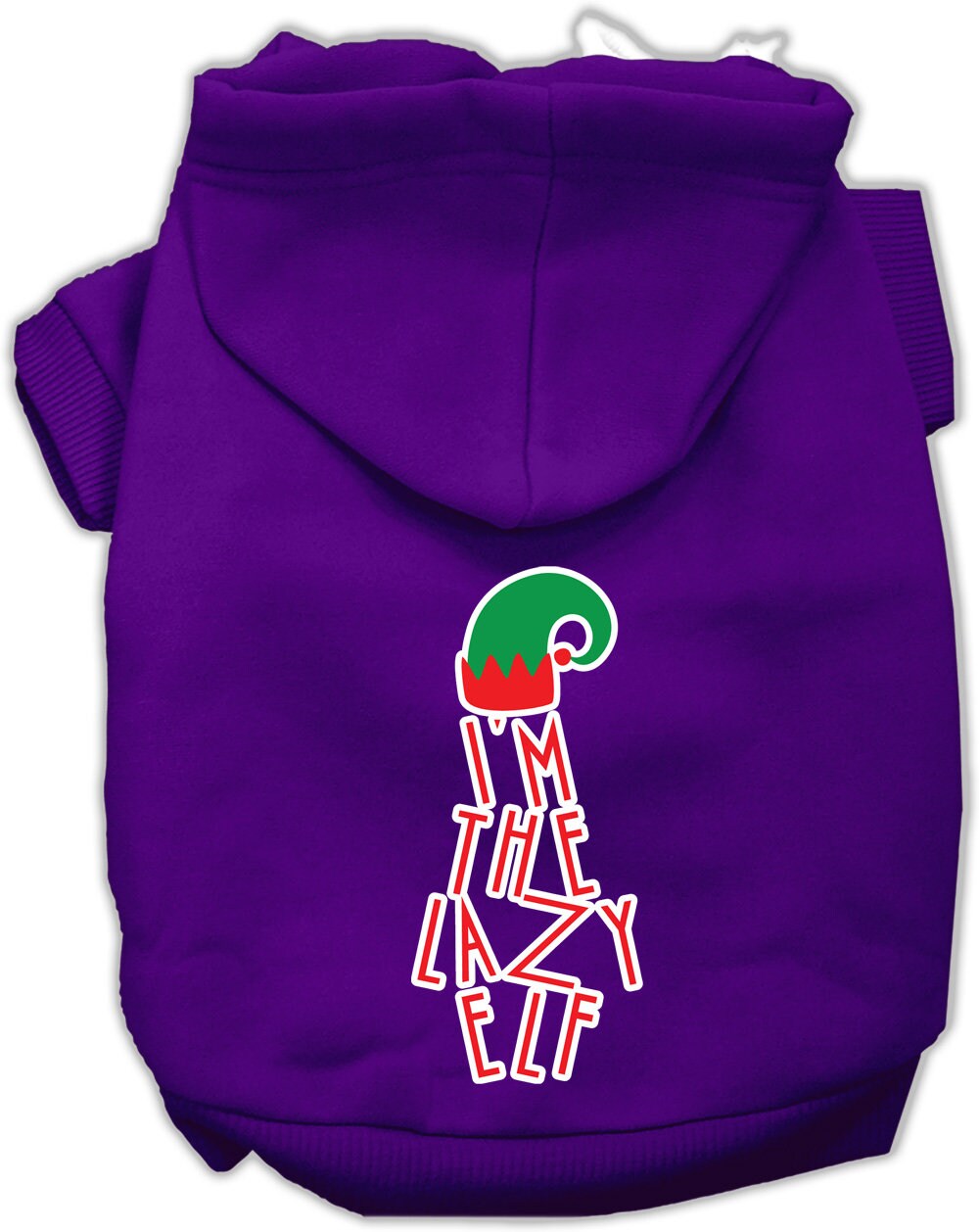 As You Wish Apparel – "Im The Lazy Elf" Christmas Pet Hoodie