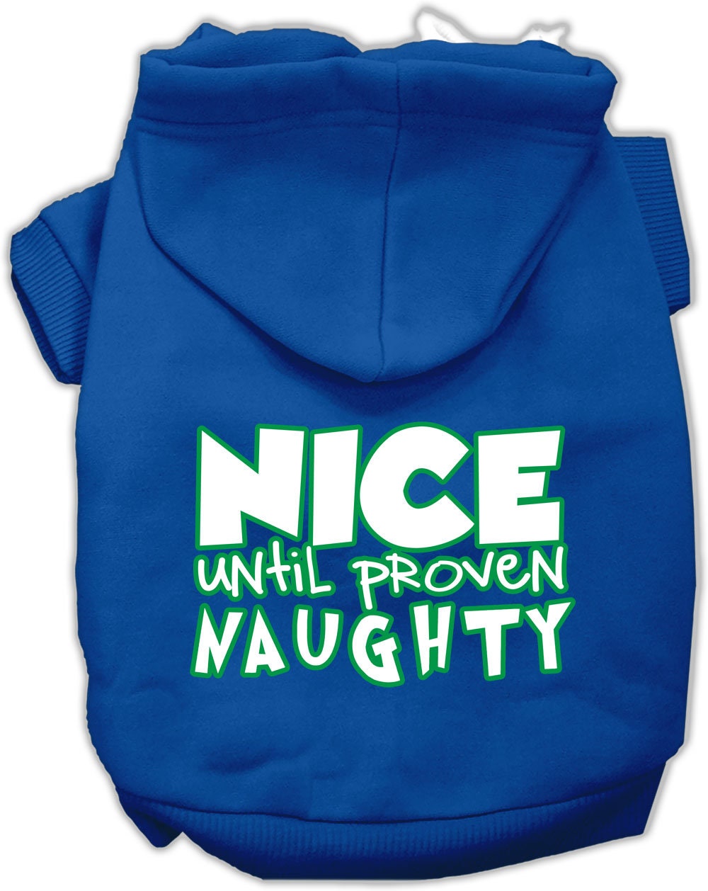 As You Wish Apparel – "Nice Until Proven Naughty" Christmas Pet Hoodie