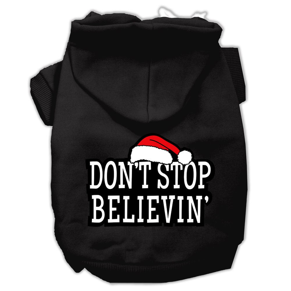 As You Wish Apparel – "Dont Stop Believin" Christmas Pet Hoodie