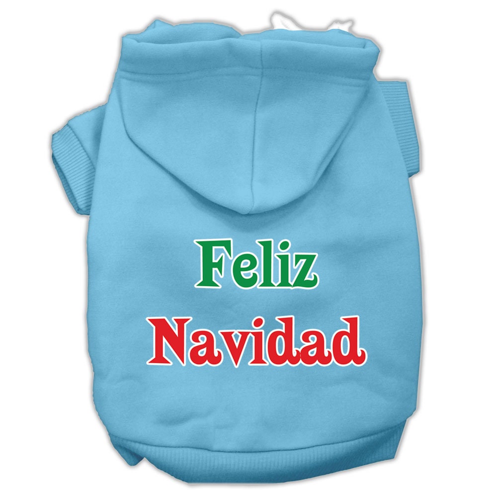 As You Wish Apparel – "Feliz Navidad" Christmas Pet Hoodie