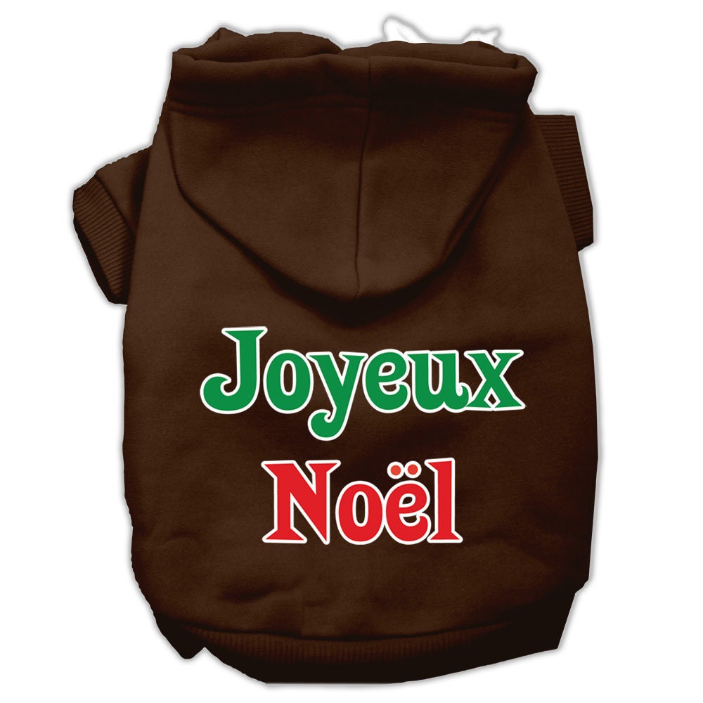 As You Wish Apparel – "Joyeux Noel" Christmas Pet Hoodie