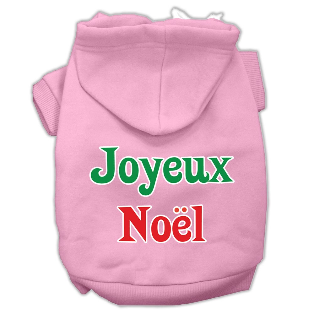 As You Wish Apparel – "Joyeux Noel" Christmas Pet Hoodie