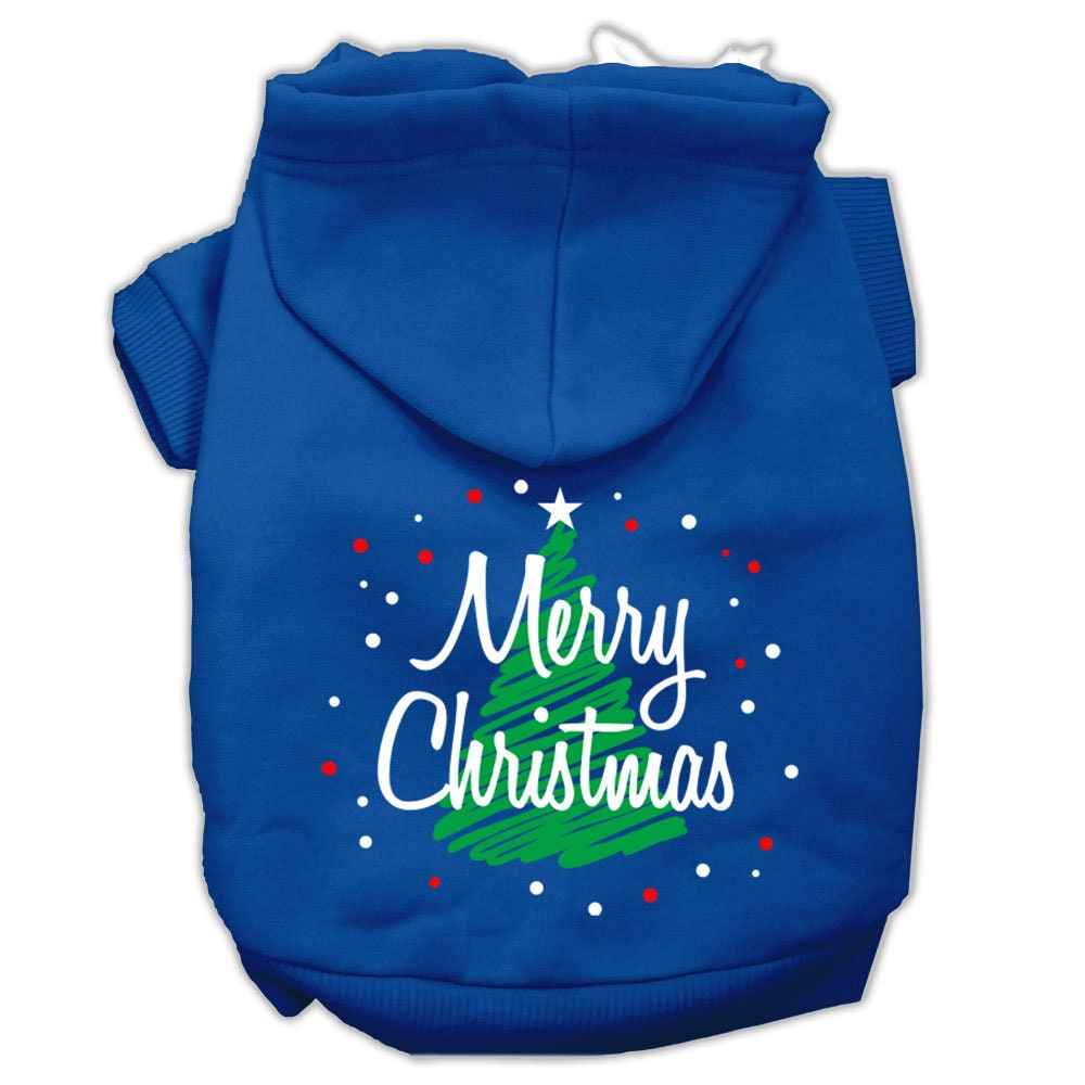 As You Wish Apparel – "Scribble Merry Christmas" Pet Hoodie