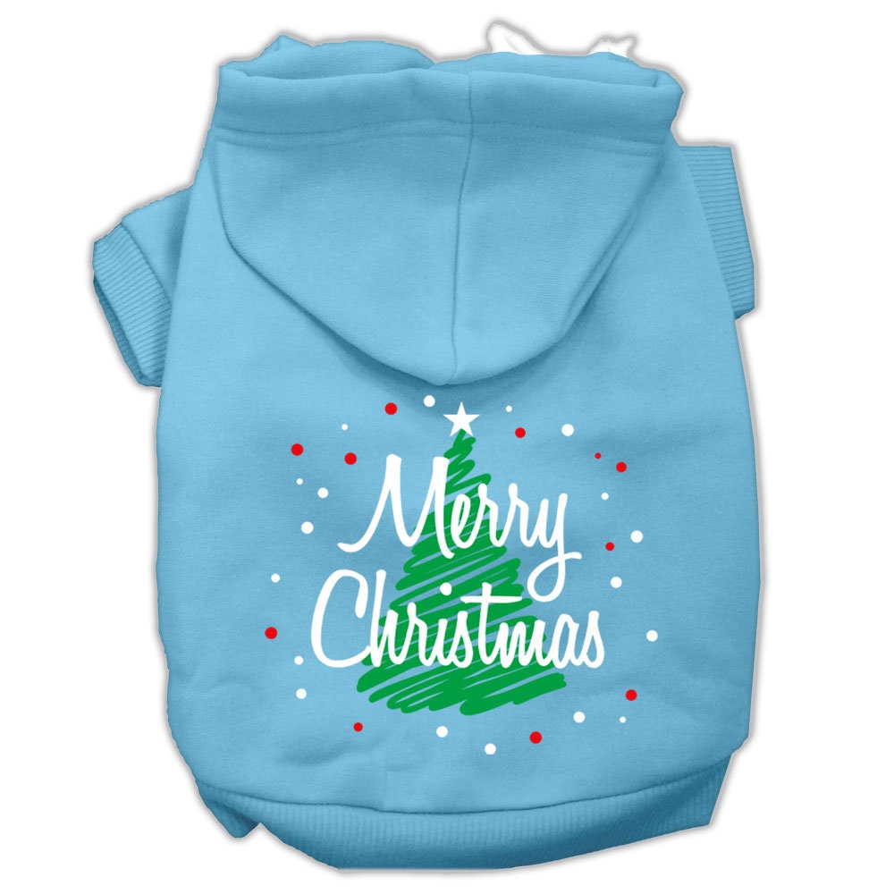 As You Wish Apparel – "Scribble Merry Christmas" Pet Hoodie