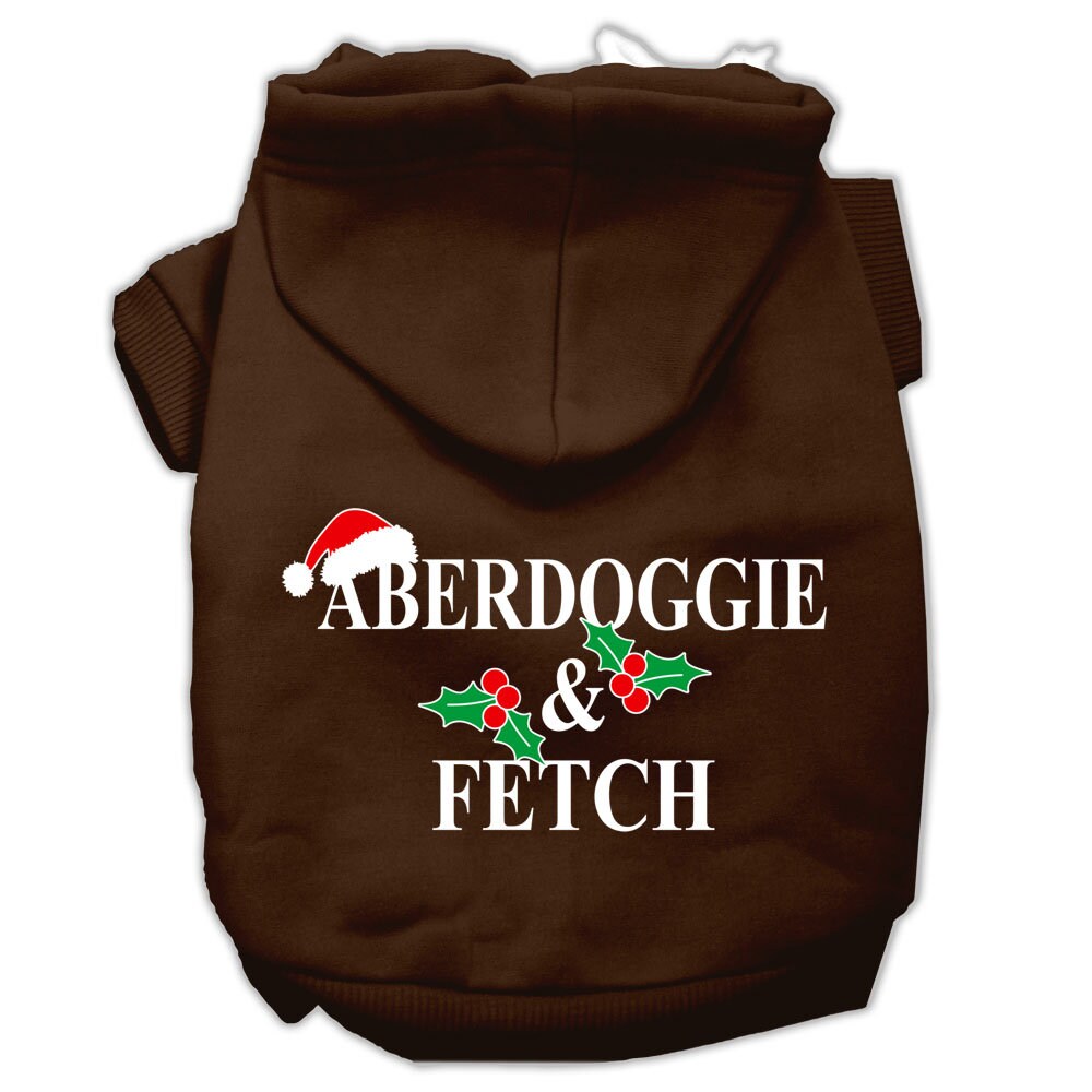 As You Wish Apparel – "Aberdoggie & Fetch" Christmas Pet Hoodie
