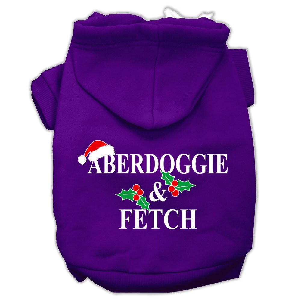 As You Wish Apparel – "Aberdoggie & Fetch" Christmas Pet Hoodie