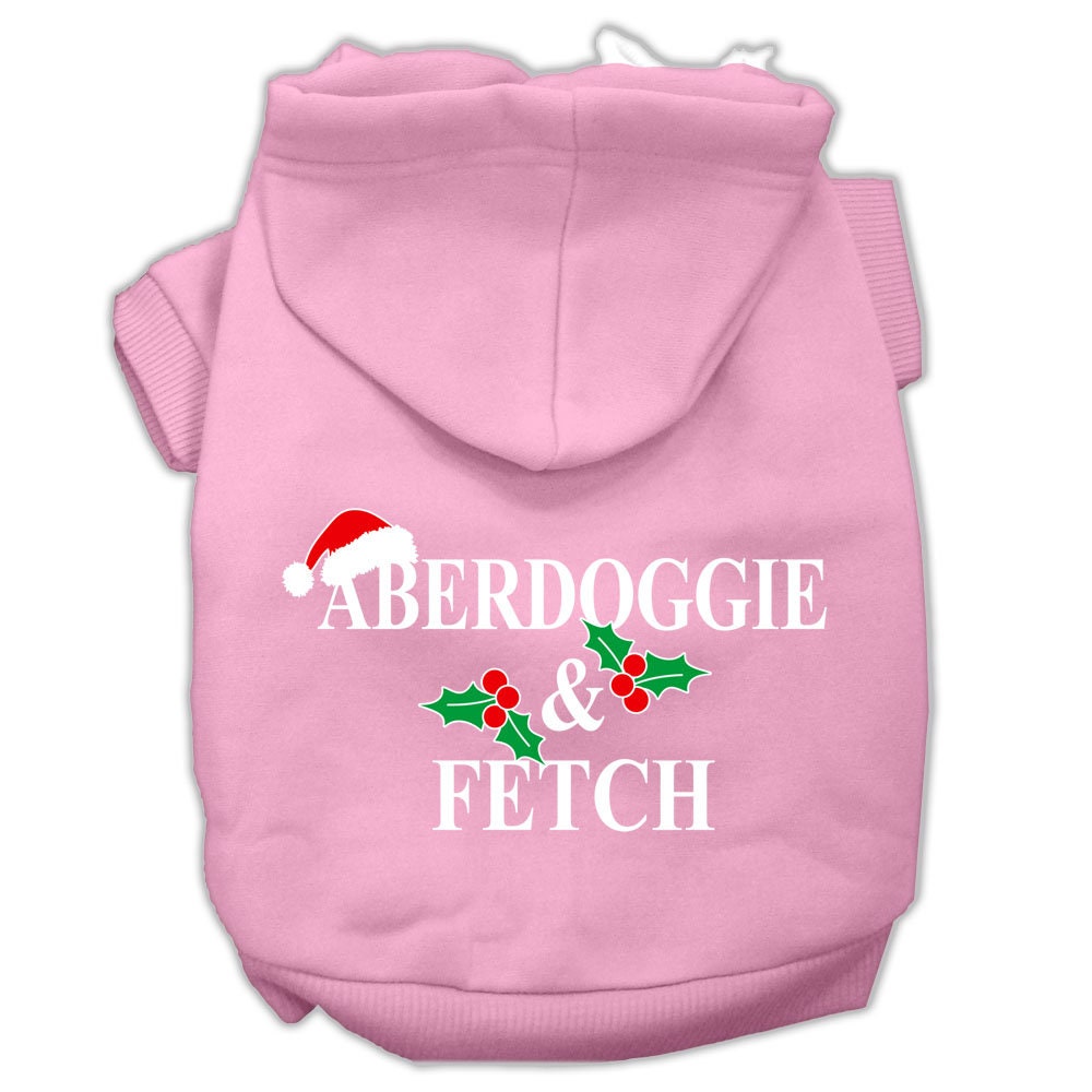 As You Wish Apparel – "Aberdoggie & Fetch" Christmas Pet Hoodie