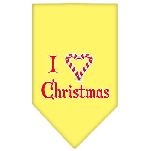As You Wish Apparel – "I Heart Christmas" Pet Bandana