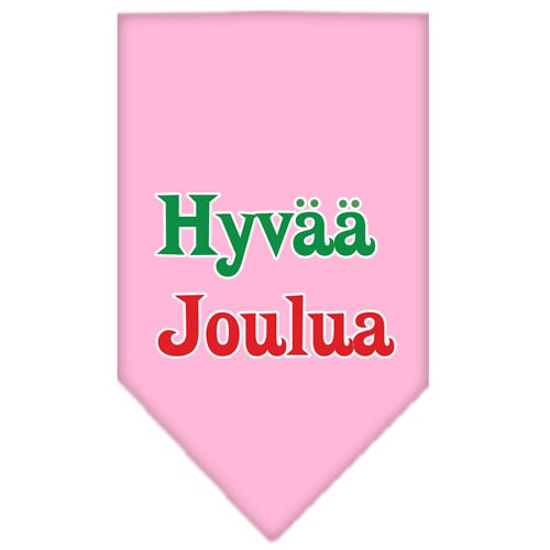 As You Wish Apparel – "Hyvää Joulua" Christmas Pet Bandana