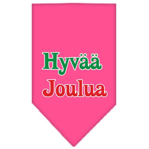 As You Wish Apparel – "Hyvää Joulua" Christmas Pet Bandana