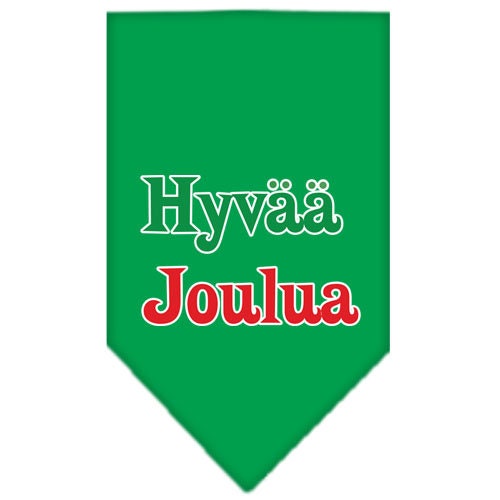 As You Wish Apparel – "Hyvää Joulua" Christmas Pet Bandana