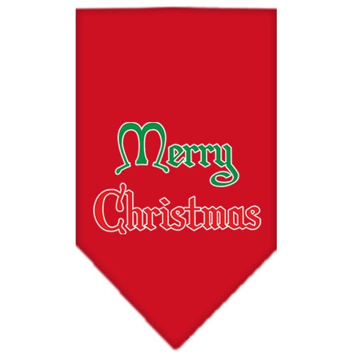 As You Wish Apparel – "Merry Christmas" Pet Bandana