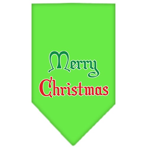 As You Wish Apparel – "Merry Christmas" Pet Bandana