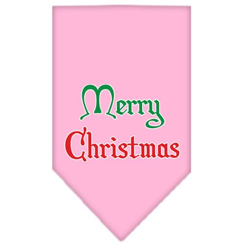 As You Wish Apparel – "Merry Christmas" Pet Bandana