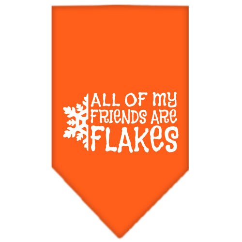 As You Wish Apparel – "All Of My Friends Are Flakes" Christmas Pet Bandana