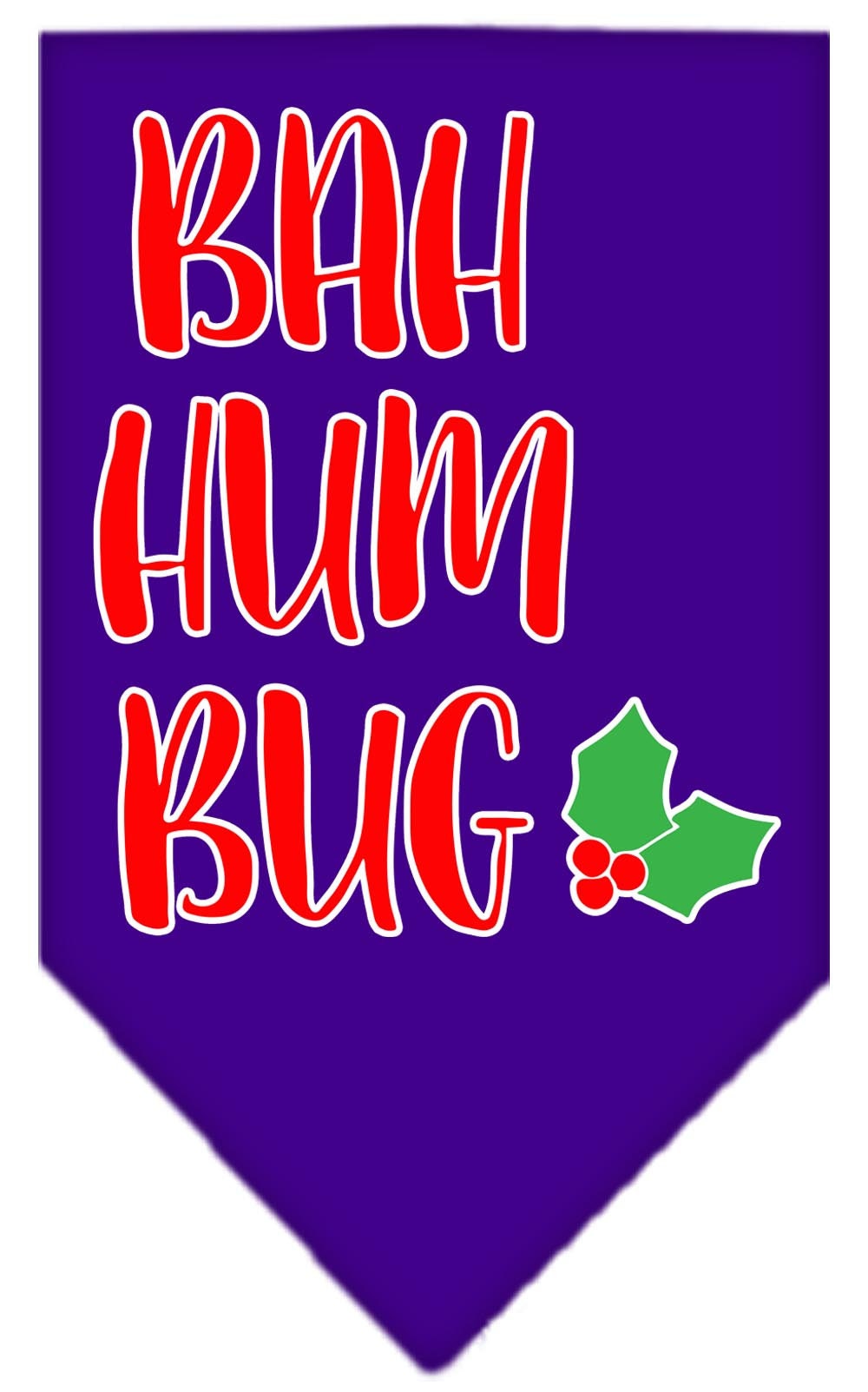 As You Wish Apparel – "Bah Humbug" Christmas Pet Bandana